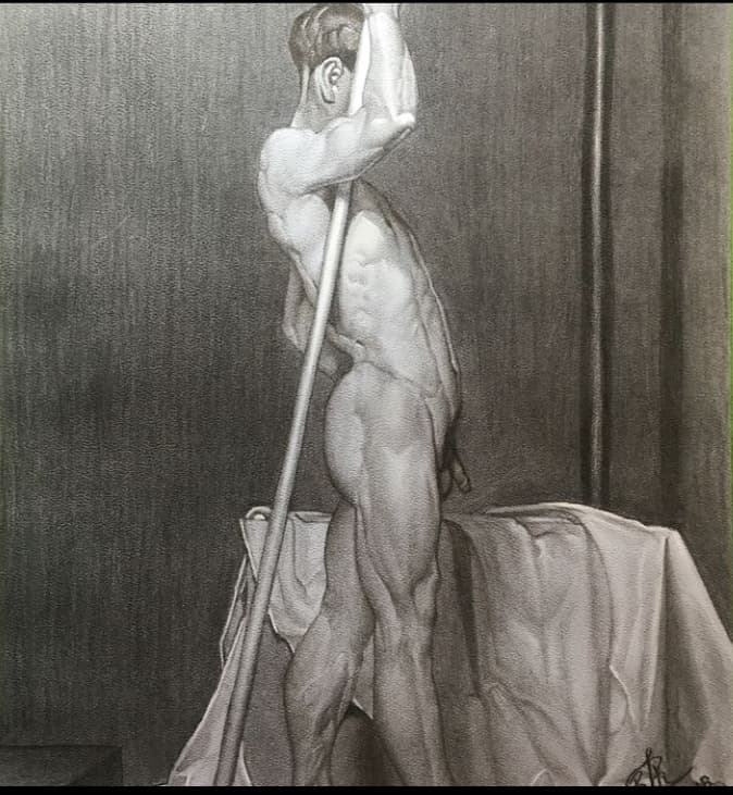 Desnudo Joven by Rolando Del Carmen