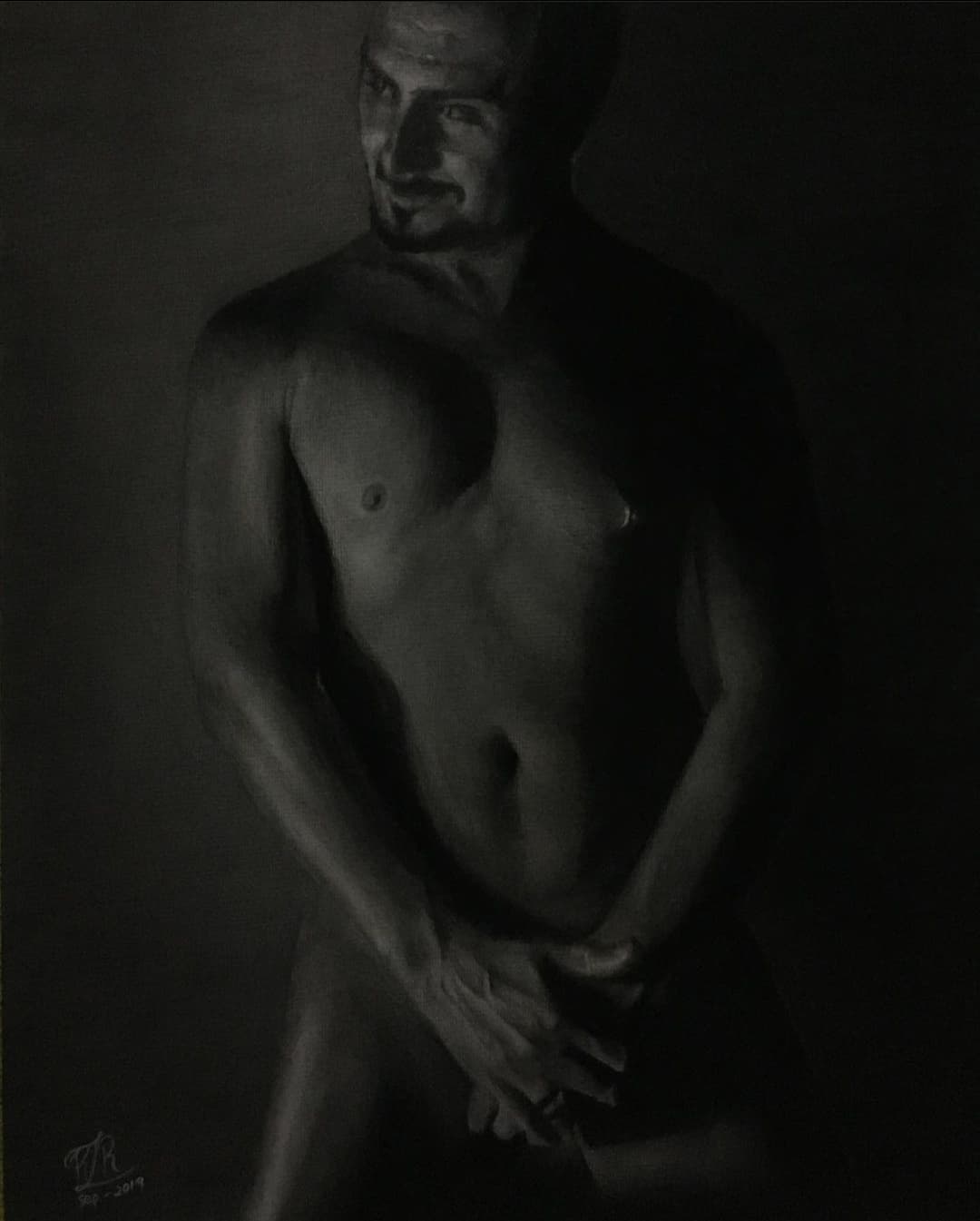 Desnudo Ronald Tellini by Rolando Del Carmen