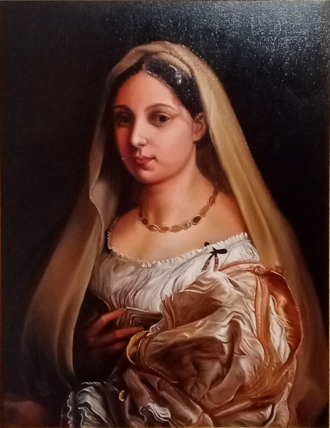 La Donna Velata by Rolando Del Carmen